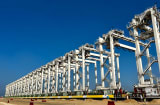 Cẩu bánh lốp RTG (Rubber Tyred Gantry Crane) 1